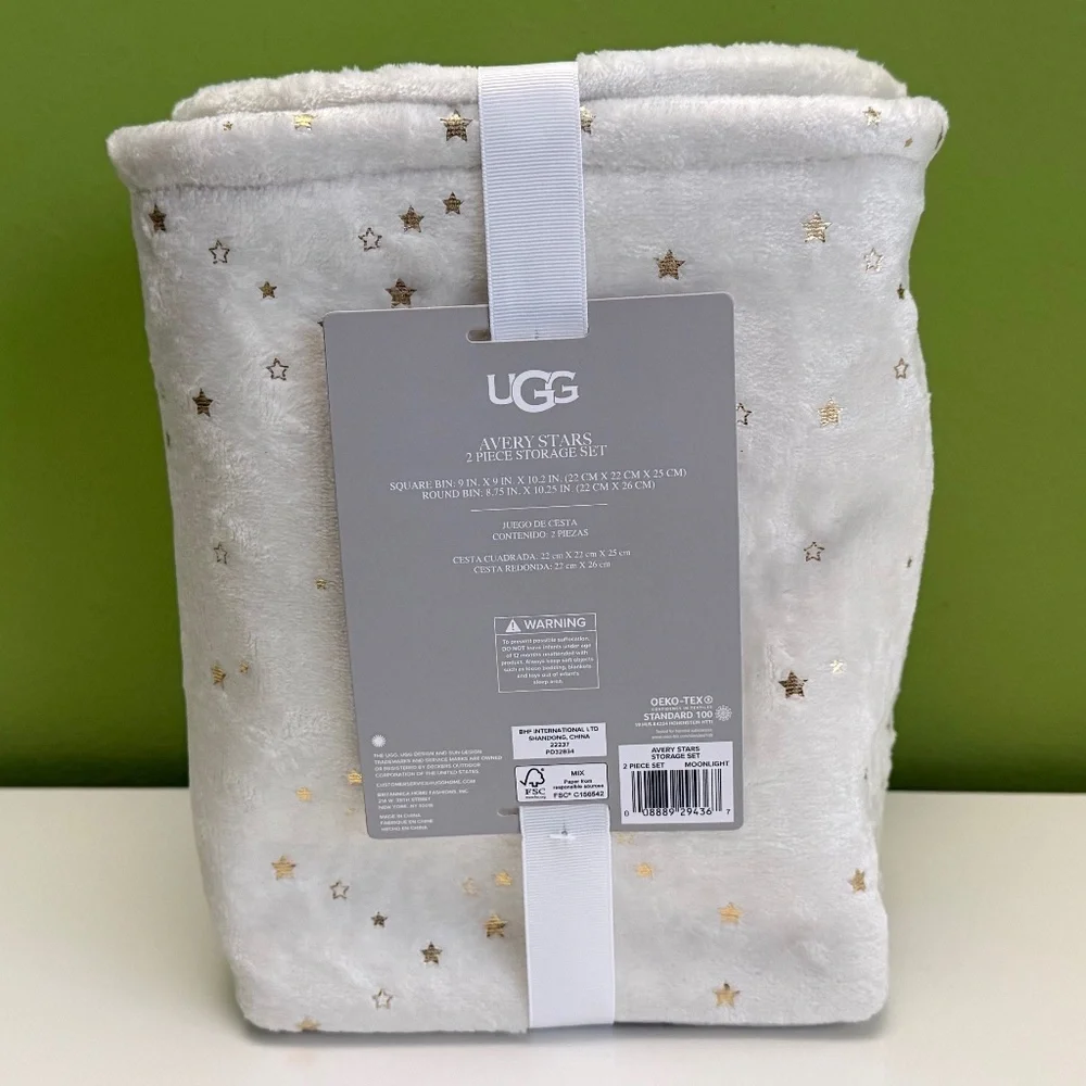 UGG 2 piece storage set
